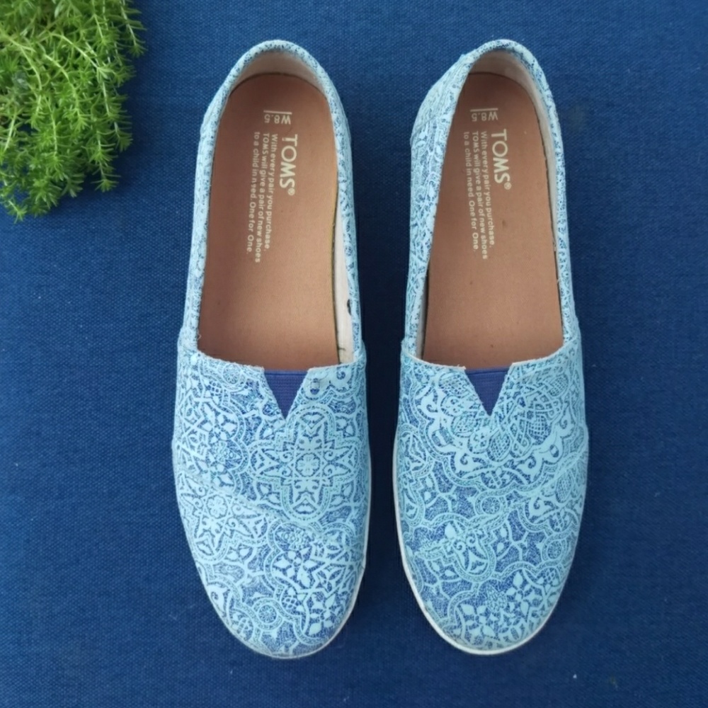 Toms Avalon Blue Print 8.5